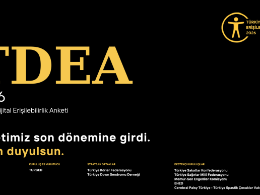TDEA 2026 duyuru görseli: 'Anketimiz son dönemine girdi, sesin duyulsun', destekçi kuruluş logoları