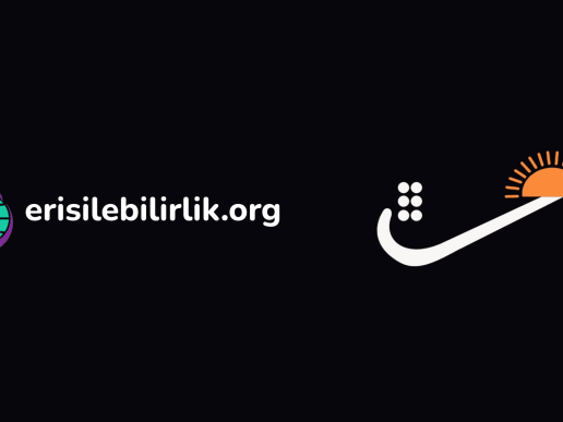 erisilebilirlik.org logosu ve yazısı yanında TURGED logosu